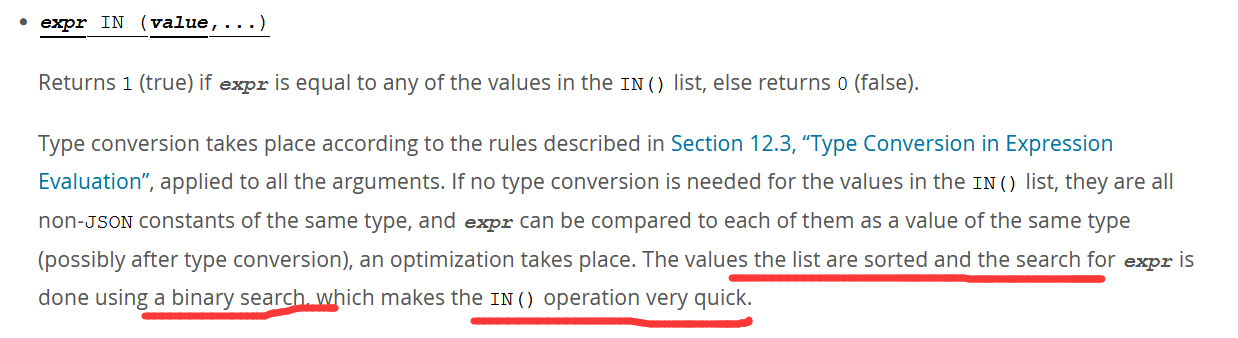 索引使用原则_索引使用方法_mysql in 使用索引