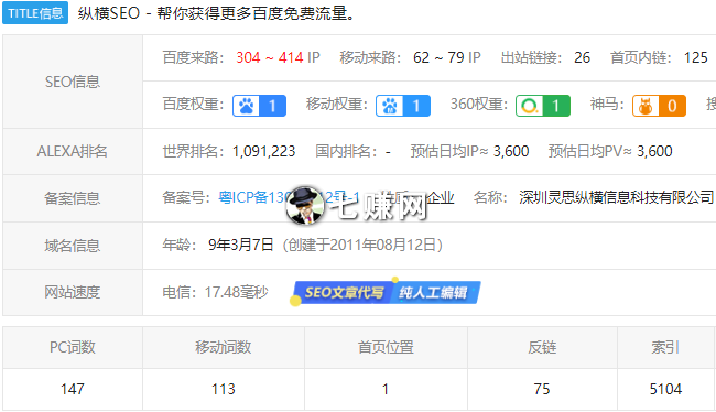 纵横SEO _纵横SEO（百度SEO优化网站）