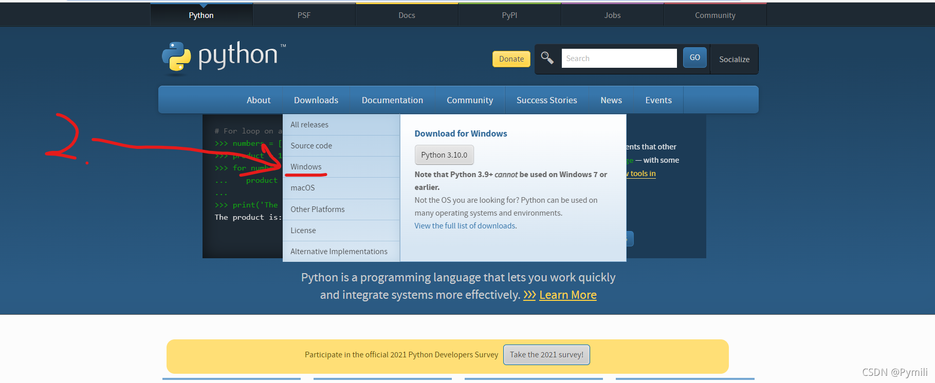 陕西Python 3.8-3.9 安装包下载 _超详细的Python安装和环境搭建教程_python3(1)