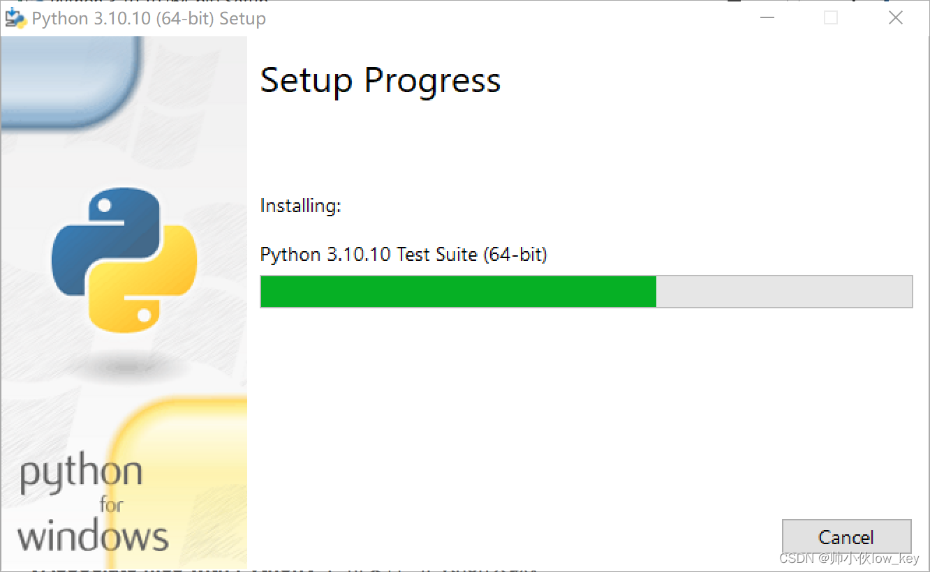 python 安装_Python 3.10.10 下载 Windows 64位_Python 安装自定义步骤