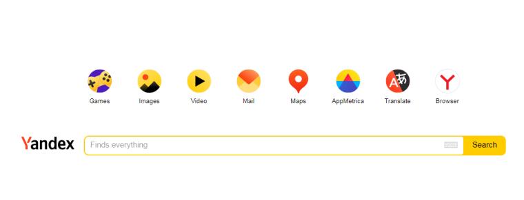 俄罗斯域名注册中心_ Yandex应用服务范围 _Yandex搜索引擎 俄罗斯本土搜索引擎 