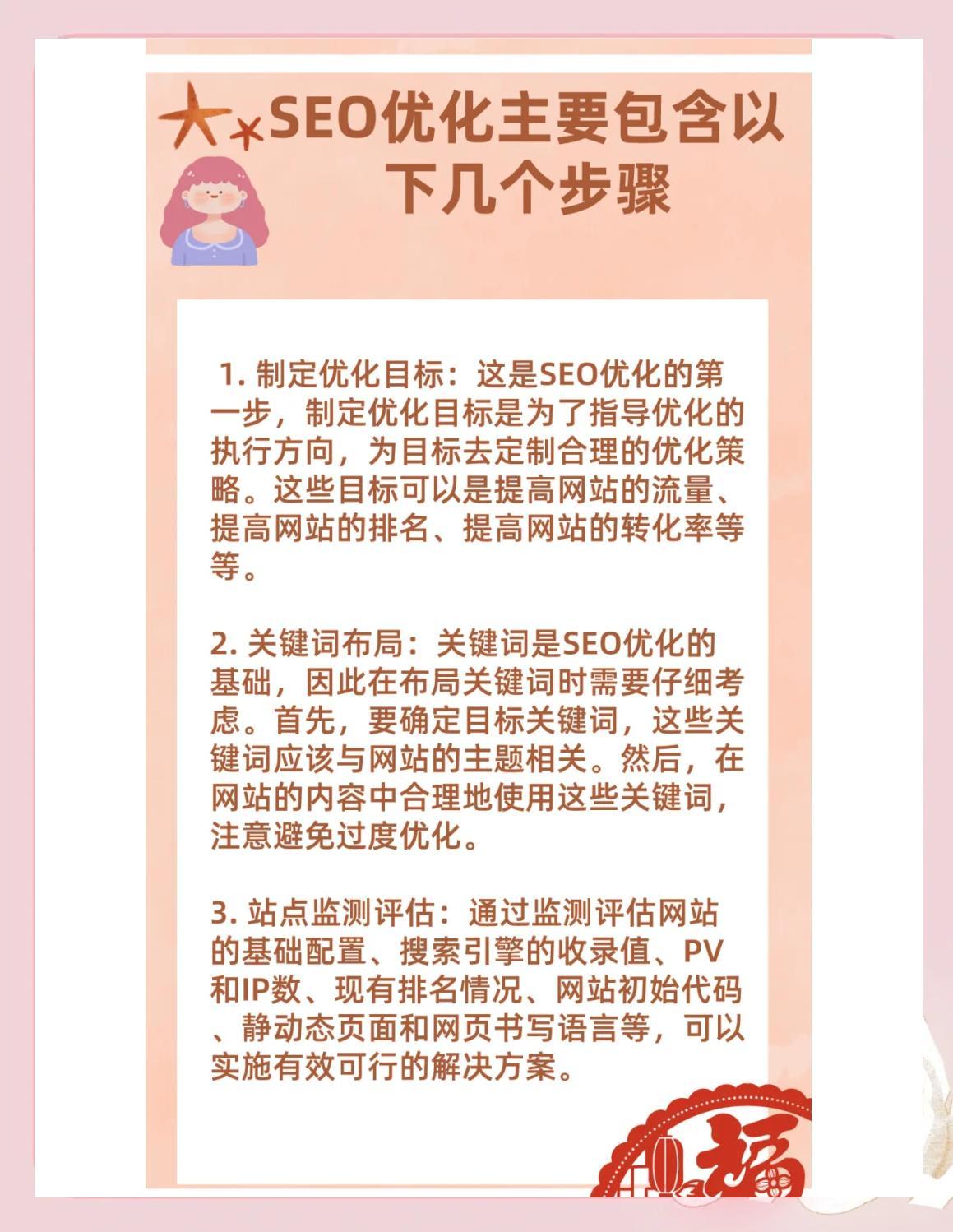 陕西SEO优化关键步骤_SEO优化的七个关键步骤