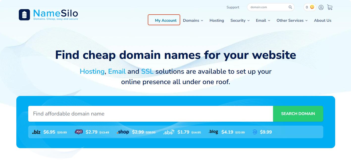 域名注册 网科技_NameSilo域名注册教程_NameSilo域名安全设置