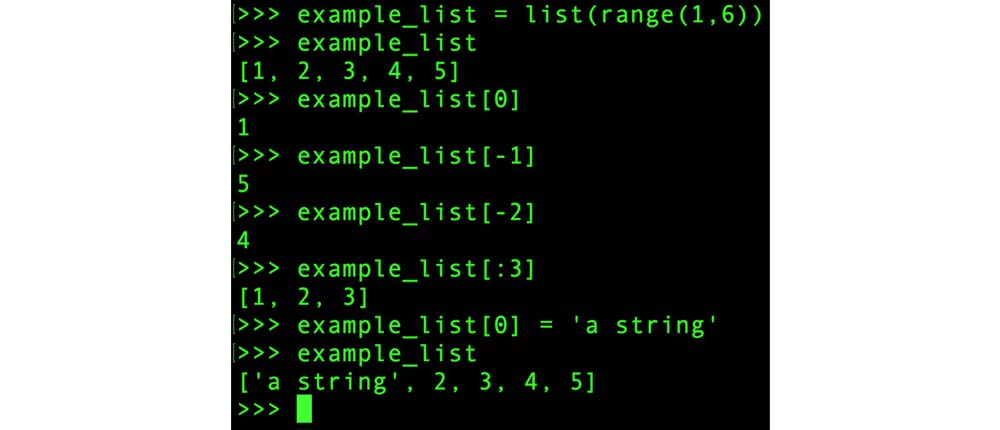 Python indexing and slicing_DataScienceProjectswithPython